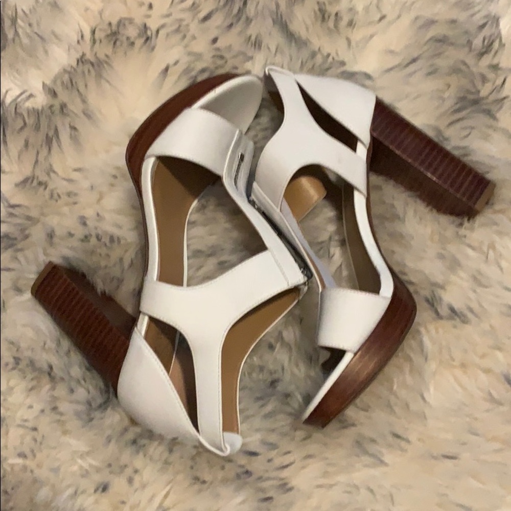 White heels